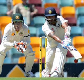 Brisbane Test: India post 311 for 4 | ब्रिस्बेन कसोटी: दिवसाखेर भारत ४ बाद ३११ Brisbane Test: India post 311 for 4 | ब्रिस्बेन कसोटी: दिवसाखेर भारत ४ बाद ३११