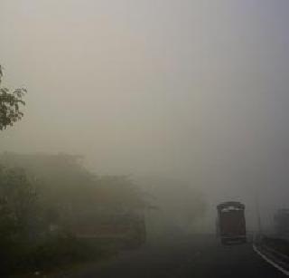 Cold accidents caused by cold | थंडीमुळे वाढले अपघात Cold accidents caused by cold | थंडीमुळे वाढले अपघात