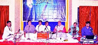 Organizing 'Swarbhishabhas' program | ‘स्वरविभास’ या कार्यक्रमाचे आयोजन