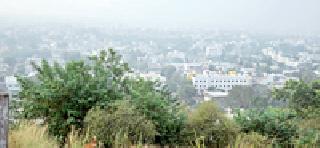 Fog sheet on Amravati city | अमरावती शहरावर धुक्याची चादर