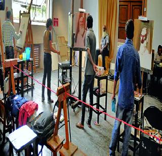 Painted artist in color! | पोर्ट्रेट जत्रेत रंगले कलाकार! Painted artist in color! | पोर्ट्रेट जत्रेत रंगले कलाकार!