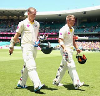 Sydney Test: 348 for 2 after Australia | सिडनी कसोटी : दिवसाखेर ऑस्ट्रेलिया २ बाद ३४८ Sydney Test: 348 for 2 after Australia | सिडनी कसोटी : दिवसाखेर ऑस्ट्रेलिया २ बाद ३४८