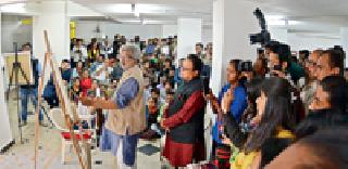 ... and the canvas got the meaning | ...अन् कॅनव्हासला अर्थ मिळाला ... and the canvas got the meaning | ...अन् कॅनव्हासला अर्थ मिळाला