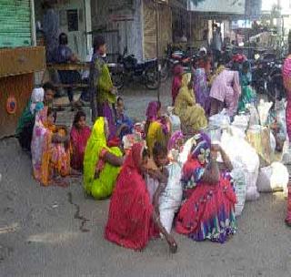 Agriculture in Madhya Pradesh came to employment in Akot taluka | मध्यप्रदेशातील शेतमजूर रोजगारासाठी आले आकोट तालुक्यात Agriculture in Madhya Pradesh came to employment in Akot taluka | मध्यप्रदेशातील शेतमजूर रोजगारासाठी आले आकोट तालुक्यात