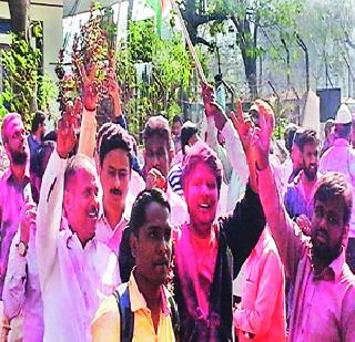 NCP's alarm in by-election | पोटनिवडणुकीत राष्ट्रवादीचा गजर