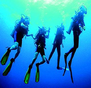 'Paddy' approval for Scuba Diving Center | स्कुबा डायव्हिंग सेंटरला ‘पॅडी’ची मान्यता 'Paddy' approval for Scuba Diving Center | स्कुबा डायव्हिंग सेंटरला ‘पॅडी’ची मान्यता