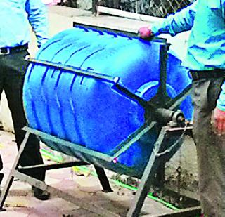 House-house garbage | घरच्या घरी जिरविला ओला कचरा