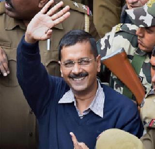 Exit polls show 'A' | एक्झिट पोलचा कौल 'आप'ला