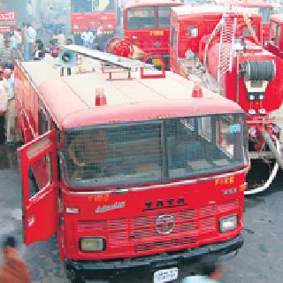 Fire fighting vehicles are bad | अग्निशमनची वाहनेच नादुरुस्त