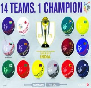 The postal stamp on the World Cup is in India! | वर्ल्डकपवरील टपाल तिकीट भारतात! The postal stamp on the World Cup is in India! | वर्ल्डकपवरील टपाल तिकीट भारतात!