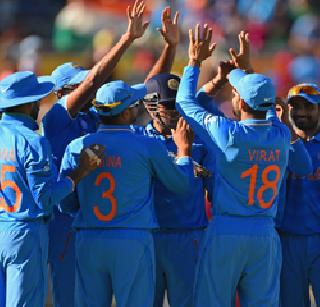 India's first target of 183 | भारतासमोर विजयासाठी १८३ धावांचे लक्ष्य