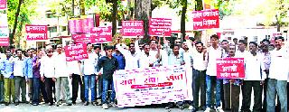 330 workers participants: unpaid property of rural postmen | ३३० क र्मचारी सहभागी : ग्रामीण डाकसेवकांचा बेमुदत संप