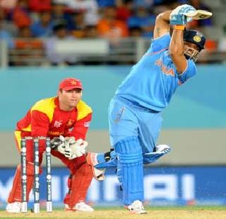 India's winning sixes | भारताचा विजयी षटकार