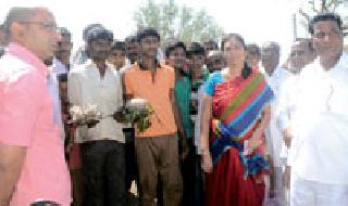 Hurt destroyed 300 hectares of rains | गारपिटीत ३०० हेक्टर रबी उद्ध्वस्त Hurt destroyed 300 hectares of rains | गारपिटीत ३०० हेक्टर रबी उद्ध्वस्त