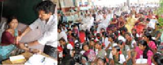 Spontaneous response to the cancer camp | कॅन्सर शिबिराला उत्स्फूर्त प्रतिसाद