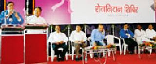 Spontaneous response to the Jyotsna Dada Memorial Cancer Inspection Camp | ज्योत्स्ना दर्डा स्मृती कॅन्सर तपासणी शिबिराला उत्स्फूर्त प्रतिसाद