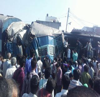 Express slipped; 38 killed | एक्स्प्रेस घसरली; ३८ ठार