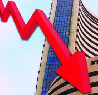 Sensex low of nine weeks | सेन्सेक्सचा नऊ सप्ताहातील नीचांक Sensex low of nine weeks | सेन्सेक्सचा नऊ सप्ताहातील नीचांक