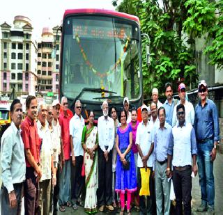 New Panvel to Khandeshwar bus service | नवीन पनवेल ते खांदेश्वर बससेवा सुरू