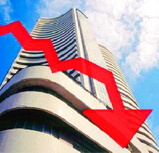 Stock market, rupee collapse; Gold rose | शेअर बाजार, रुपया कोसळला; सोने वधारले