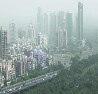 Dust storm still on Mumbai, again it will increase again | धुळीचे वादळ अजूनही मुंबईवरच, पुन्हा जोर वाढणार