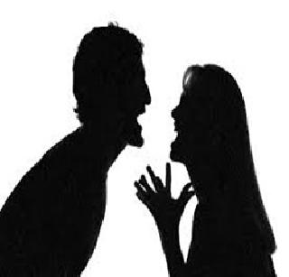 Husband bites gagaad ... | पतीचा चावा घेणारी पत्नी गजाआड...