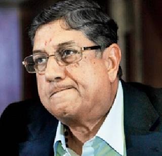 Srinivasan again in the scandal, now charged with surrender | श्रीनिवासन पुन्हा गोत्यात, आता पाळत ठेवल्याचा आरोप