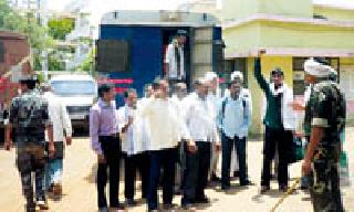 Police refused permission for agitation | पोलिसांनी आंदोलनाची परवानगी नाकारली Police refused permission for agitation | पोलिसांनी आंदोलनाची परवानगी नाकारली