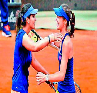 Sania, Bopanna, Pace pair together | सानिया, बोपण्णा, पेसचे जोडीदारांसह विजय Sania, Bopanna, Pace pair together | सानिया, बोपण्णा, पेसचे जोडीदारांसह विजय