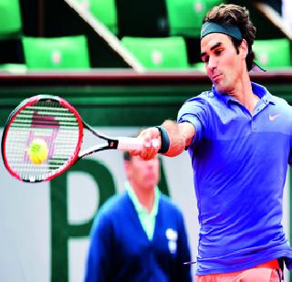 Federer, in the fourth round of Sharapova | फेडरर, शारापोव्हा चौथ्या फेरीत