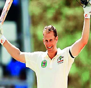 Hughes debut century | व्होजेसचे पदार्पणात शतक