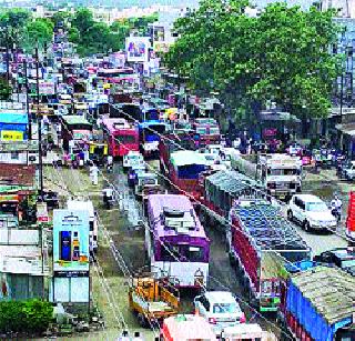 Do not travel to Narayangawa, Raba Baba! | नारायणगावातून प्रवास नको रे बाबा!