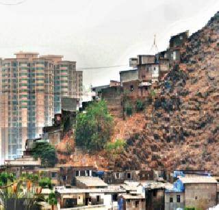 The risk of turbulence in the monsoons continues | पावसाळ््यात दरडींचा धोका कायम The risk of turbulence in the monsoons continues | पावसाळ््यात दरडींचा धोका कायम