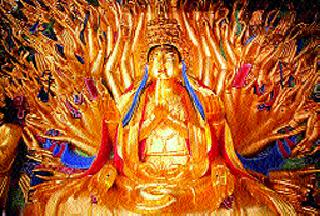 1,000 Buddha statue restoration | १,००० बाहूंच्या बुद्ध मूर्तीचा जीर्णोद्धार