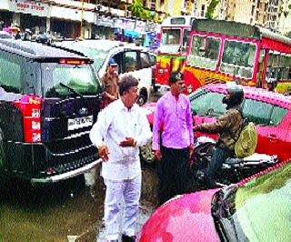 Deputy Mayor became traffic police! | उपमहापौर बनले वाहतूक पोलीस !