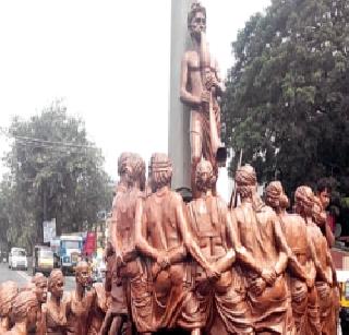 The unveiling of the Shilpa of Tarpa dance | तारपा नृत्याच्या शिल्पाचे अनावरण