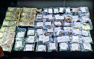 34 lakhs of money laundering seized | घरफोडीतील ३४ लाखांचा मुद्देमाल जप्त