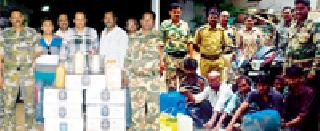 Campaign against liquor barricades intense | दारूविक्रीविरोधात मोहीम तीव्र