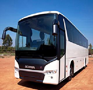 Scania test on Mumbai-Pune route | मुंबई-पुणे मार्गावर ‘स्कॅनिया’ची चाचणी