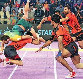Le Panga. Shiv Sena's opposition to Pak players in the league | ले पंगा..प्रो कबड्डी लीगमधील पाक खेळाडूंना शिवसेनेचा विरोध