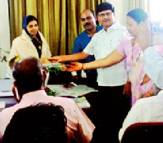 Chairperson, Vice Chancellor Honors | सभापती, उपसभापतीचा सत्कार