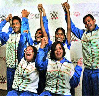 WWE's 'Special' Support for 'Special' Players | ‘विशेष’ खेळाडूंना डब्ल्यूडब्ल्यूईचा ‘खास’ पाठिंबा WWE's 'Special' Support for 'Special' Players | ‘विशेष’ खेळाडूंना डब्ल्यूडब्ल्यूईचा ‘खास’ पाठिंबा