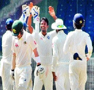 Pranganane kangaruera spin | प्रग्यानने घेतली कांगारूंची फिरकी