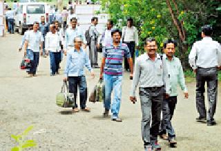 Departure for duty ... | कर्तव्यासाठी रवाना... Departure for duty ... | कर्तव्यासाठी रवाना...