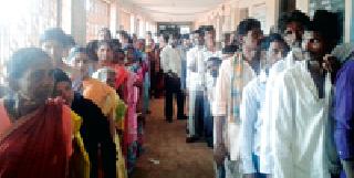 75% voting in Wani subdivision | वणी उपविभागात ७५ टक्के मतदान 75% voting in Wani subdivision | वणी उपविभागात ७५ टक्के मतदान