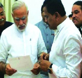 Rajan convinced the prime minister to cluster | क्लस्टरसाठी राजन विचारेंचे पंतप्रधानांना साकडे Rajan convinced the prime minister to cluster | क्लस्टरसाठी राजन विचारेंचे पंतप्रधानांना साकडे