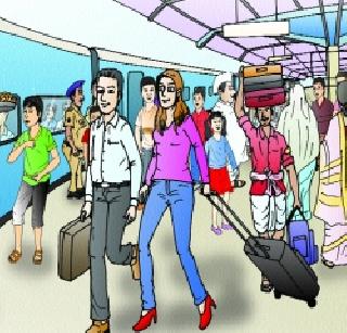 All the railway stations are surrounded by garlands, pickets, thieves | सर्वच रेल्वे स्थानकांवर गर्दुले, पाकीटमार, चोर All the railway stations are surrounded by garlands, pickets, thieves | सर्वच रेल्वे स्थानकांवर गर्दुले, पाकीटमार, चोर