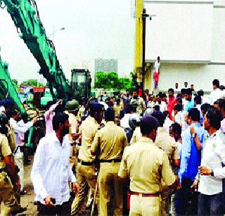 Cidco hammer on encroachment | अतिक्रमणावर सिडकोचा हातोडा