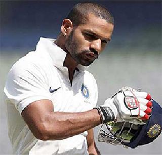 Shikhar Dhawan will miss the remaining Test | शिखर धवन उर्वरित कसोटीला मुकणार Shikhar Dhawan will miss the remaining Test | शिखर धवन उर्वरित कसोटीला मुकणार