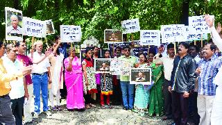 Arrest the killers of Narendra Dabholkar | नरेंद्र दाभोलकर यांच्या हत्त्येच्या सूत्रधारांना अटक करा